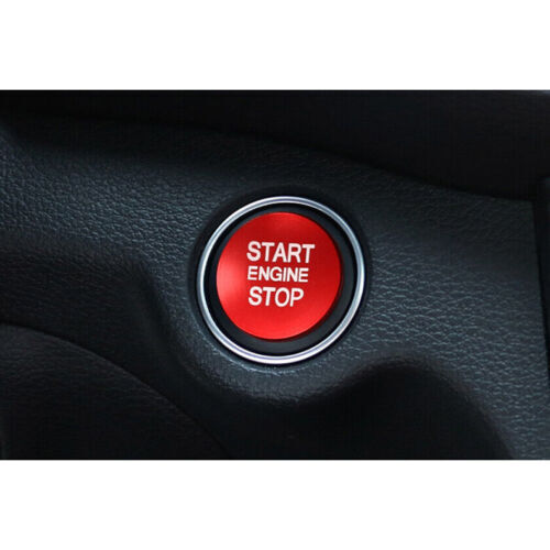 Aluminum Red Start Stop Button Ignition Switch Cover Sticke for Kia K5 2021-2023
