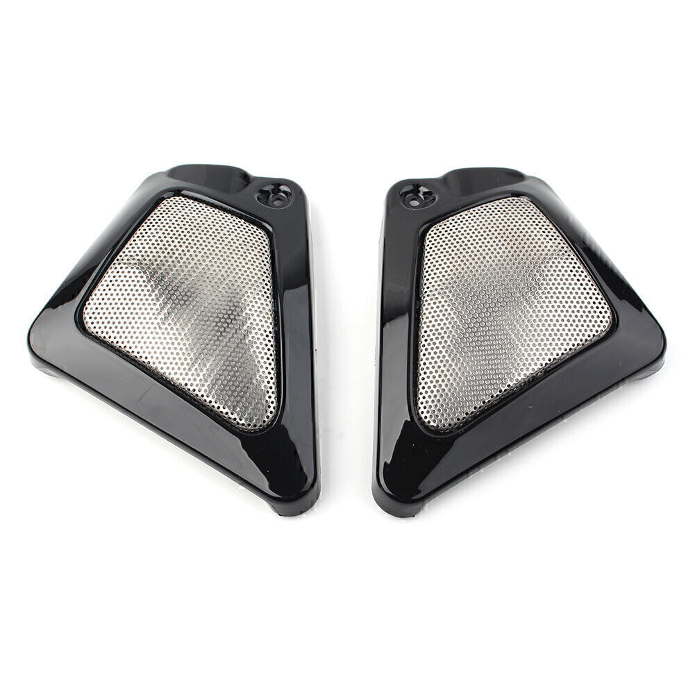 2x Black Frame Neck Side Cover Guard Fit for Harley V-Rod VRSCD VRSCDX VRSCA VRSCB