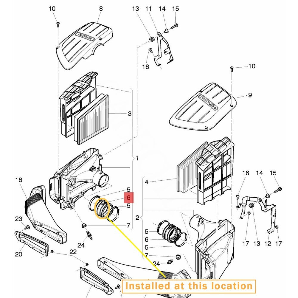 Equipment Manufacturer ( ) for Bentley Flying Spur connecting hose: 3W0129129A