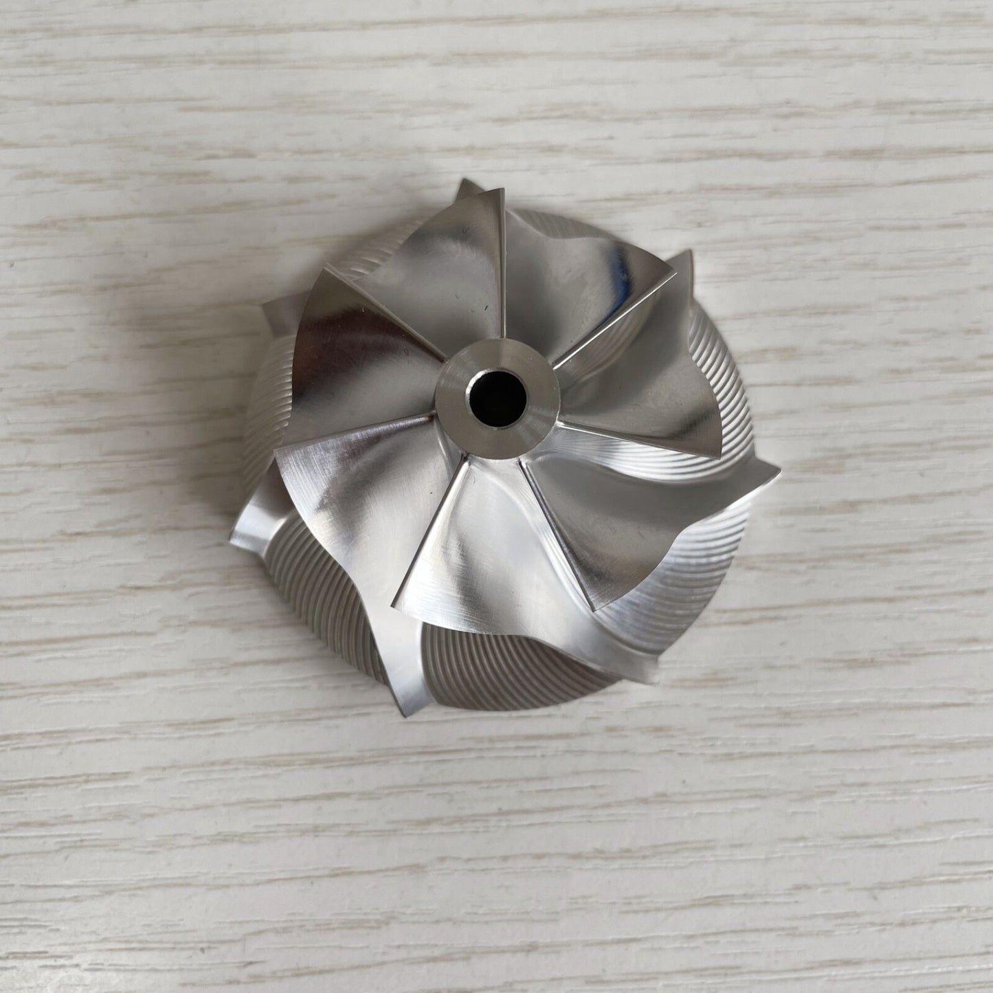 TD04HL 13T 40.61/56.02 mm 7+0 Blade Performance Turbine Billet Compressor Wheel