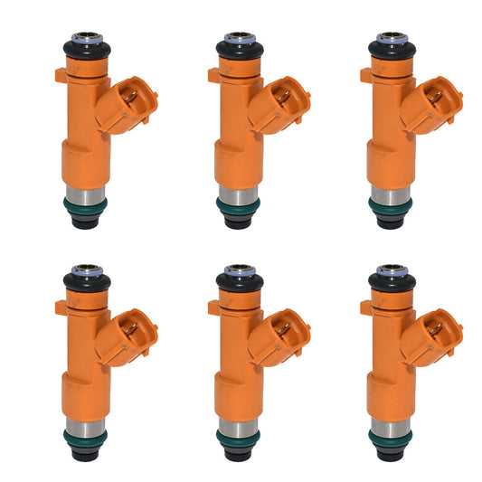 6x Fuel Injector 16600EY00A for Nissan 370Z for Infiniti Q50 Q60 Q70L Qx70 Ex37 3.7
