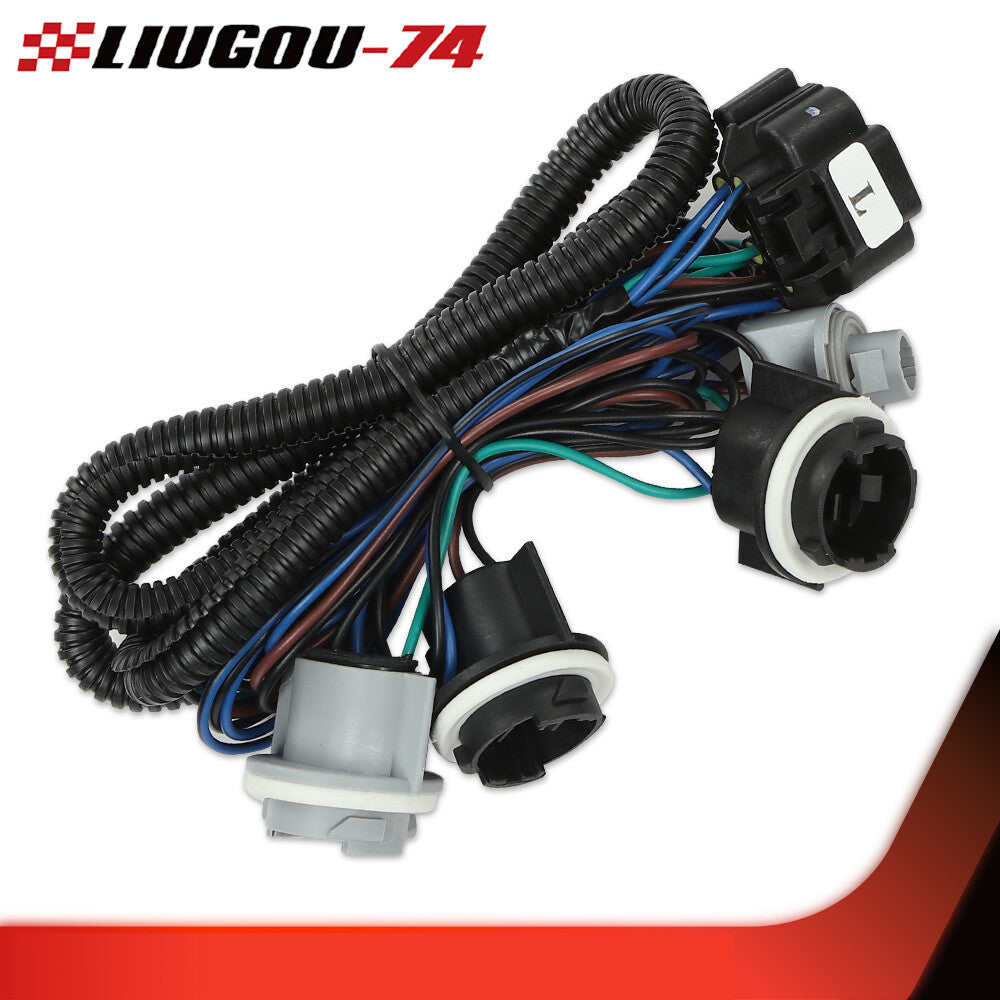 Suitable for Chevrolet Silverado 1500 2500 HD 3500 hybrid taillight wiring harness LHRH 1 pair