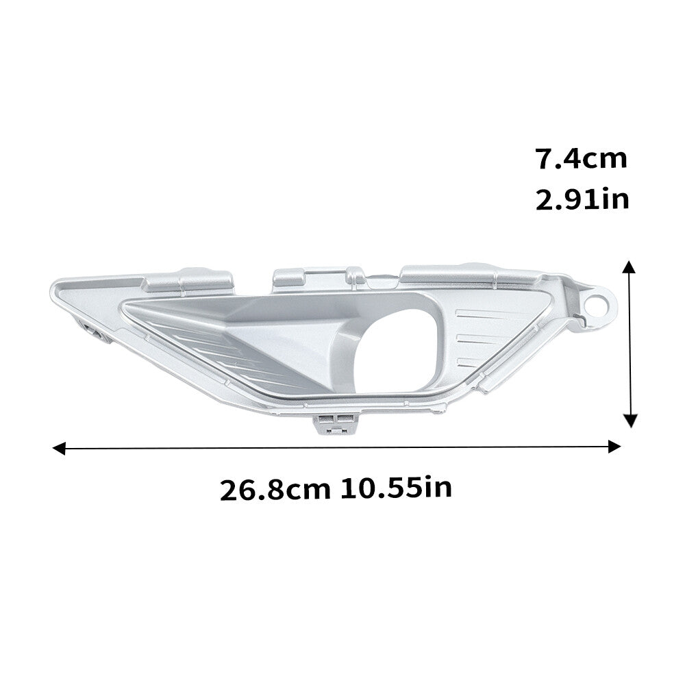 2¡ÁF¨¹r for Mitsubishi Outlander DG ZM 22-25 Nebelscheinwerfer Abdeckung Lampenrahmen