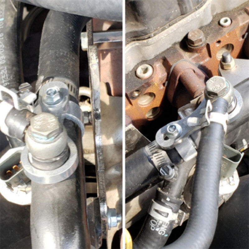 6.7L Coolant Hose Kit Cooler Bypass Adapter Fit for Dodge for Ram 2009-2019