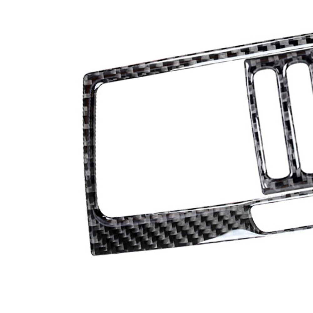2x Carbon Fiber Rear Vent Outlet Cover Trim for BMW X5 E70 X6 E71 2008-13 Type C
