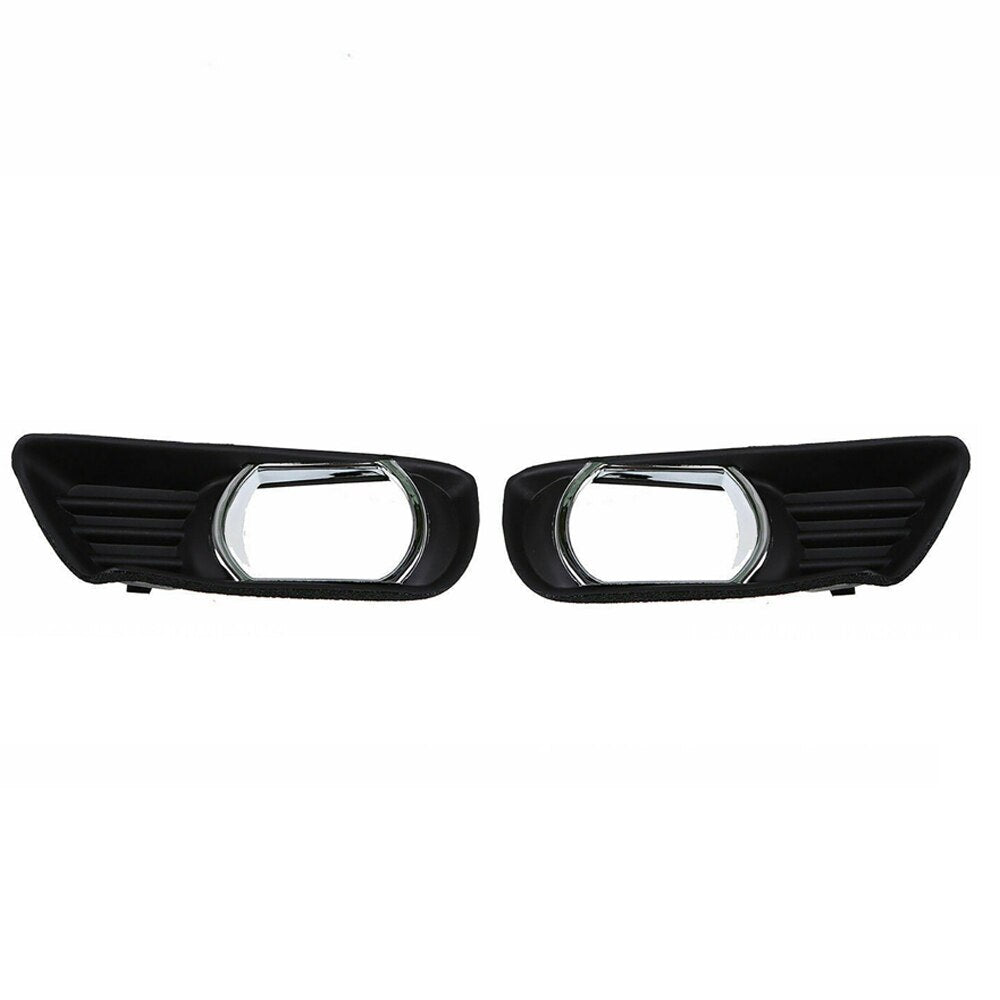 pair of front fog light bezel frames for the for Toyota for Camry XV40 2007-2009.