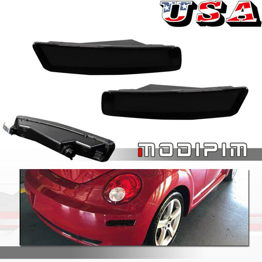 Suitable for 06-10 for Volkswagen Beetle smoked rear fender side marker light housing X2