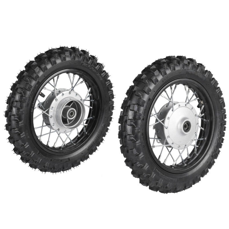 10-inch front and rear wheels, 2.50-10 tires, rim grooves, bicycle CRF50, TTR50 cooler, 70cc-110cc