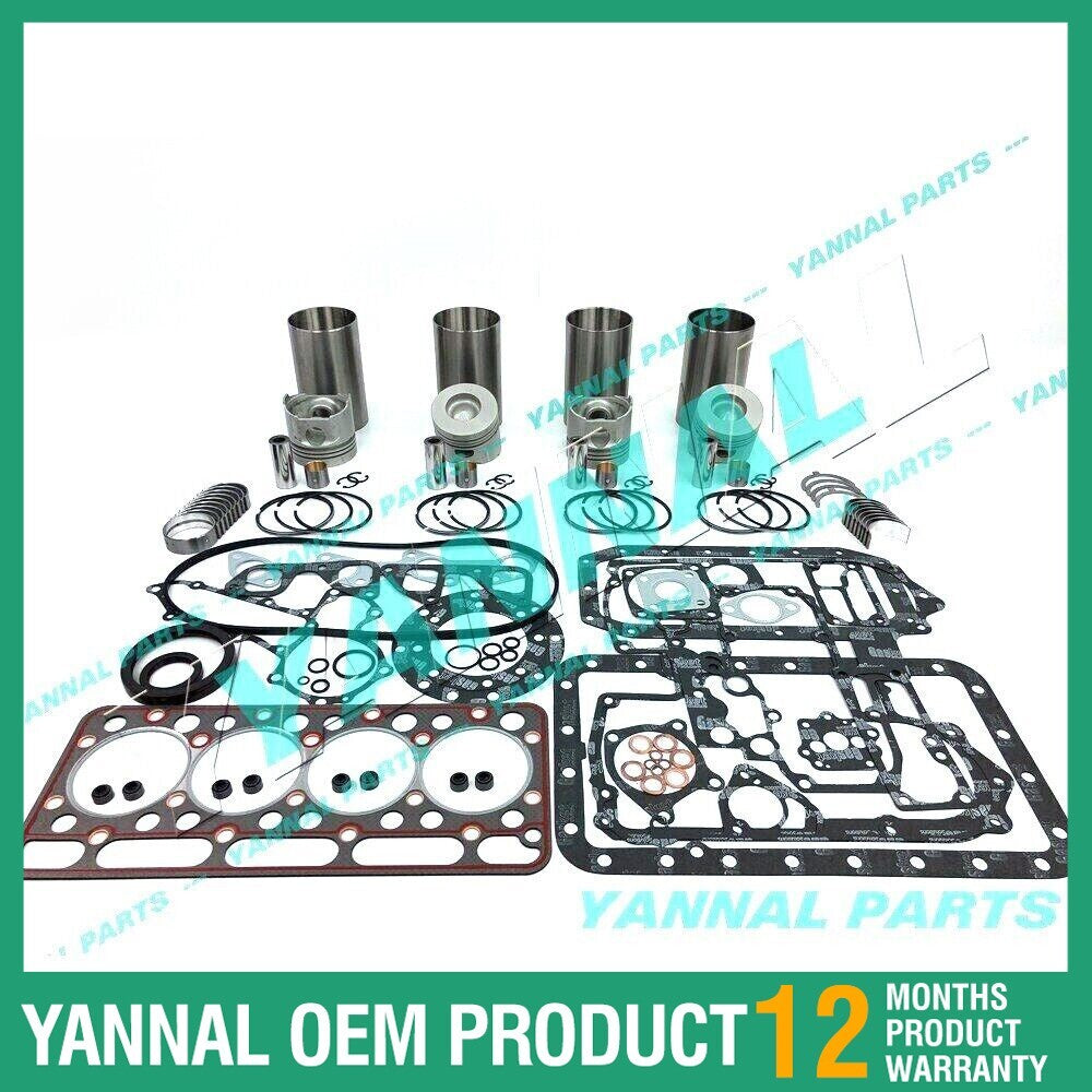 V1902 Overhaul Engine Reconstruction Kit for Kubota KX101 Excavators