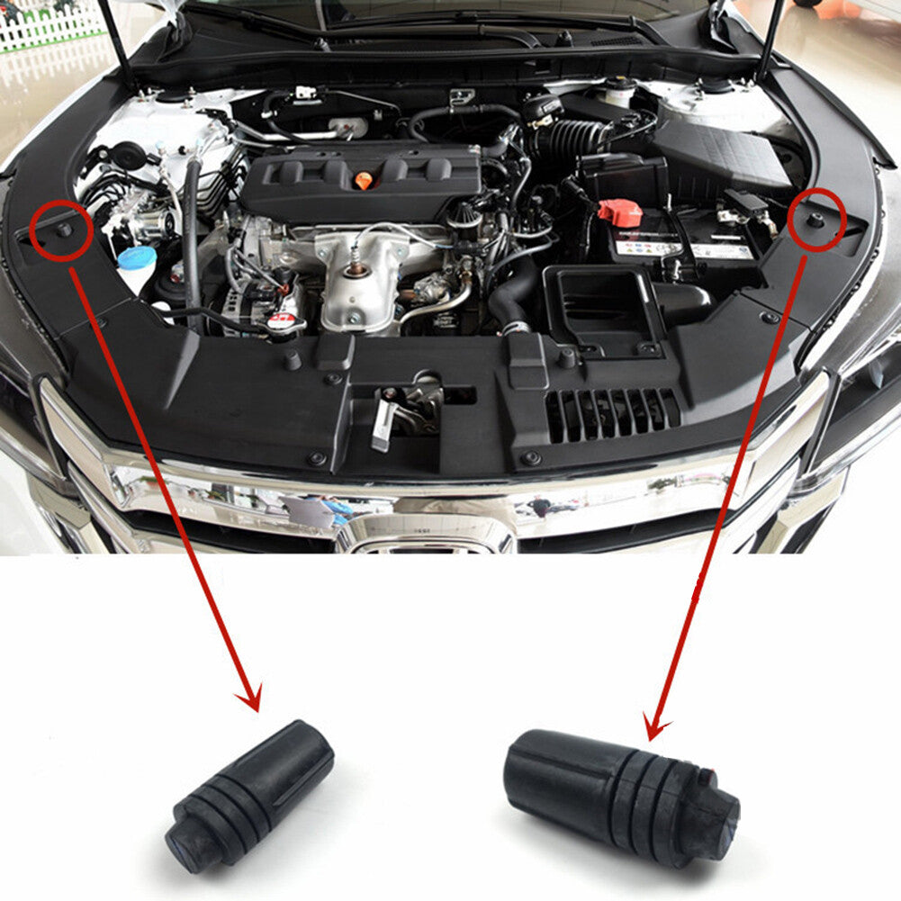 2 Car Front Bumper Hood Damper Rubber Buffer Stoppers for Honda