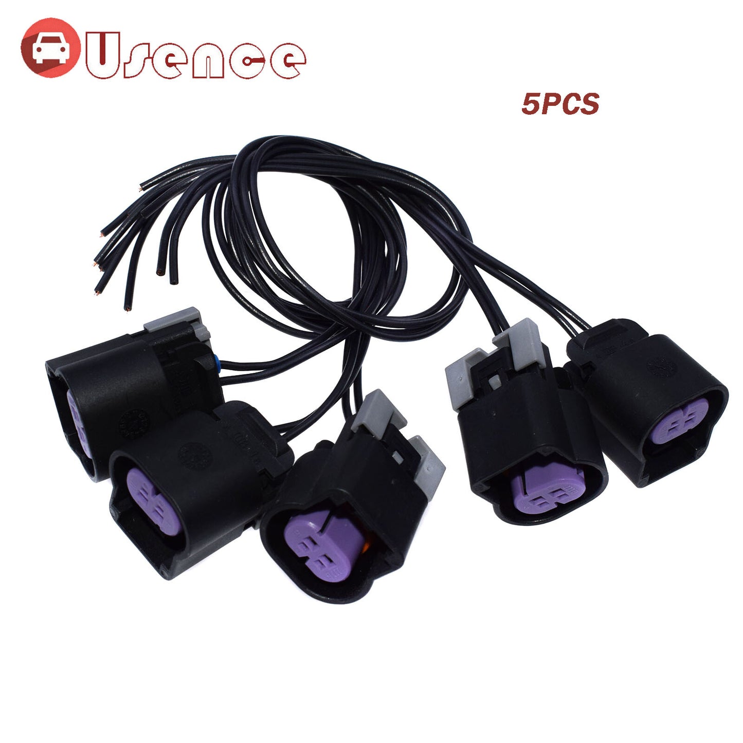 5X Knock Sensor Connector Pigtail Harness 2 Wire 13580877 for Chevrolet Equinox
