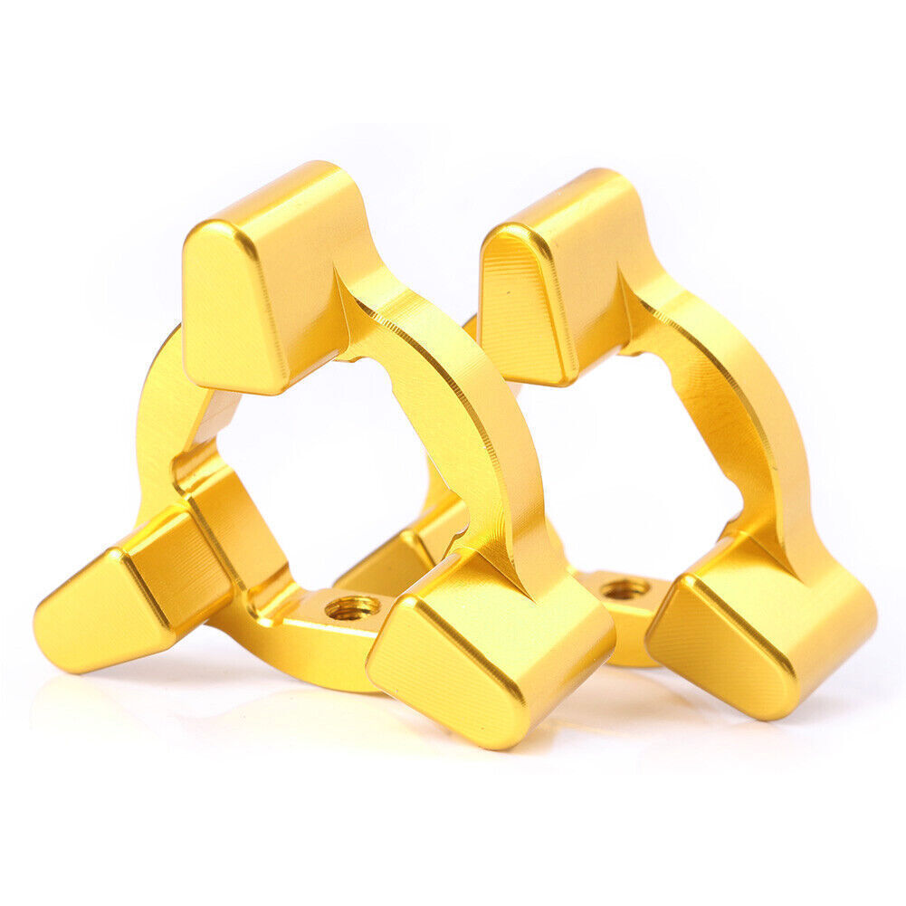 14/17/19/22mm Front Anodized Fork Preload Adjusters Universal Motorcycle CNC GLD