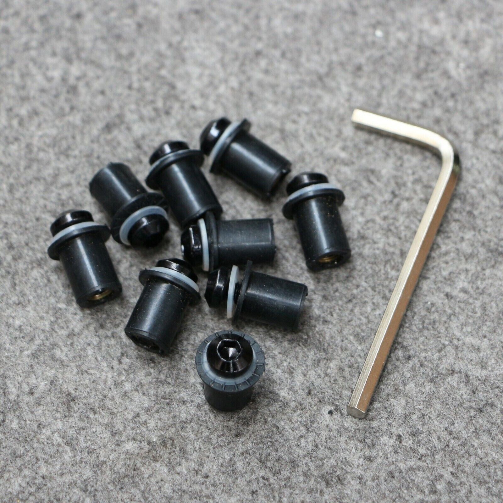 10PCS Windscreen Windshield Bolt Screw Kit Fit for DUCATI 916/996/1299/1200/1098