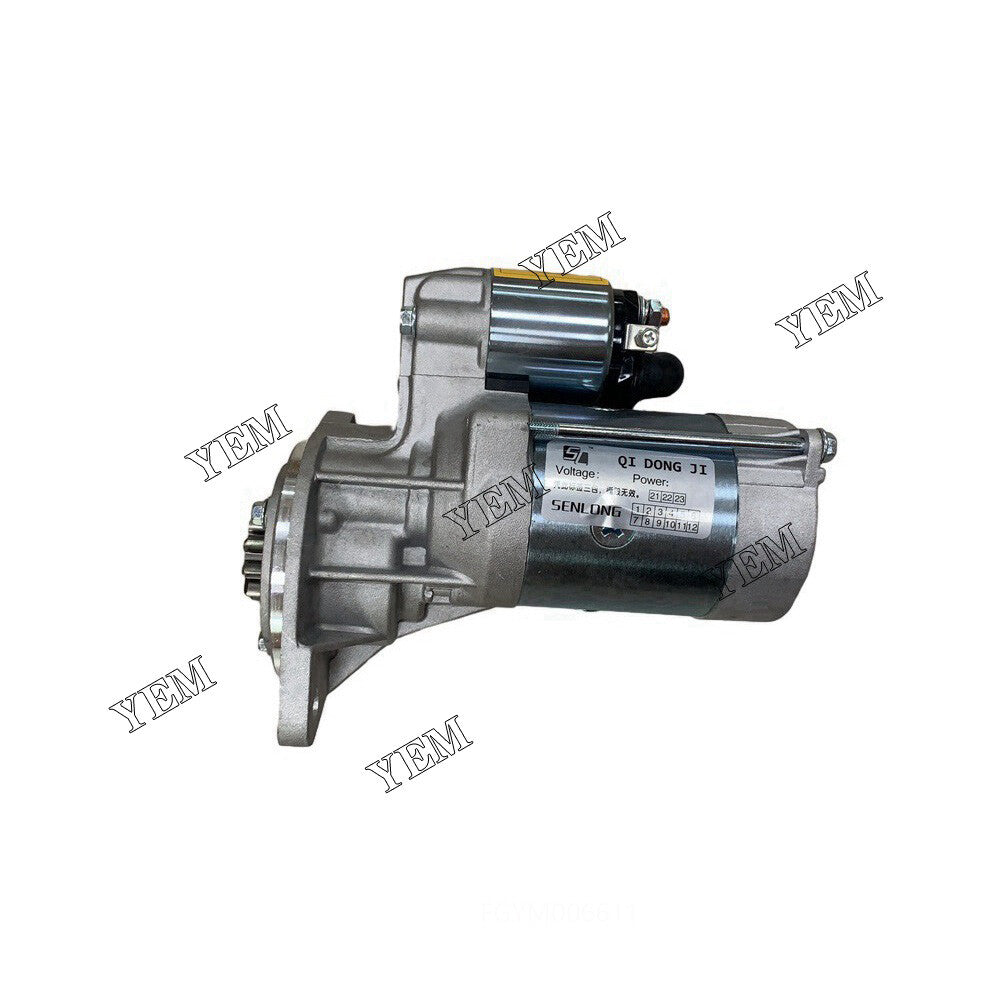 New 486E Starter Motor 12V 9T For Yanmar Diesel Engine 486E Starting Motor