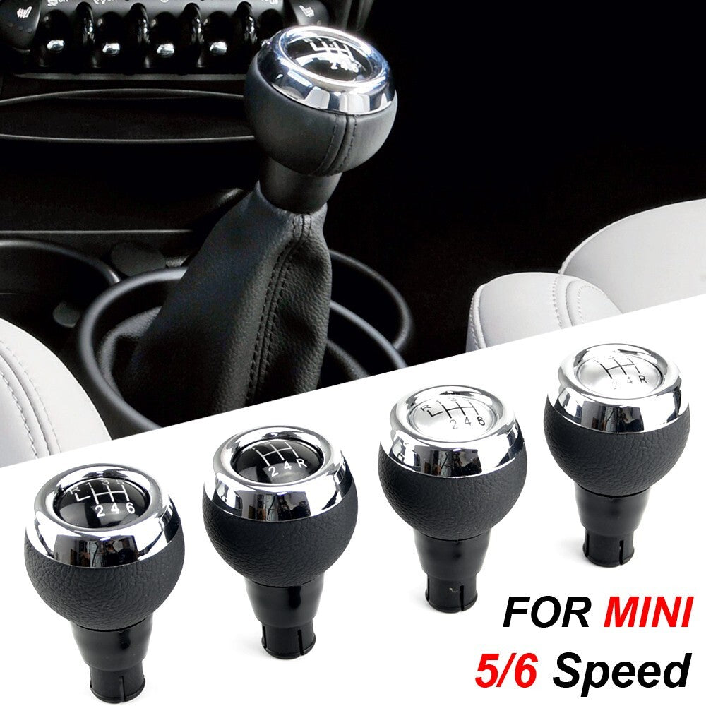 6 Speed Manual Gear Shift Knob Shifter Lever for Mini R50 Cabrio R52 R53 Cooper