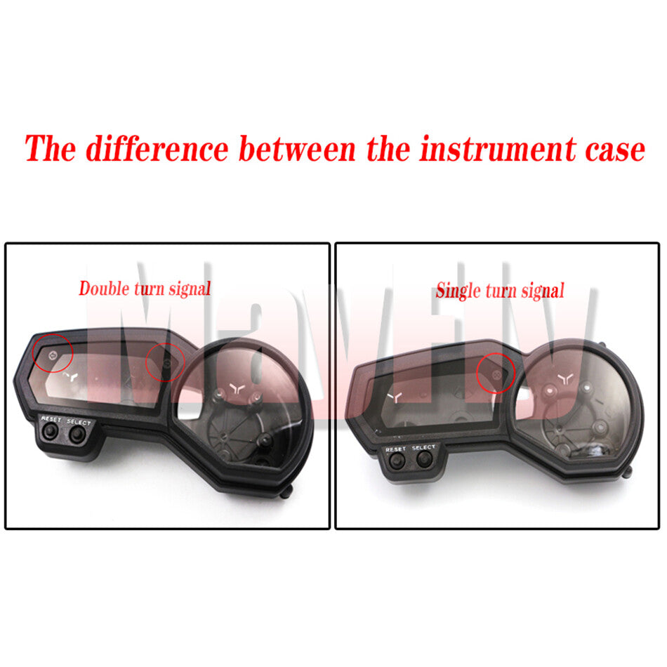 Fit for Yamaha FZ6R XJ6R 2009-2014 2010 11 13 SpeedoMeter Gauge Instrument Cover