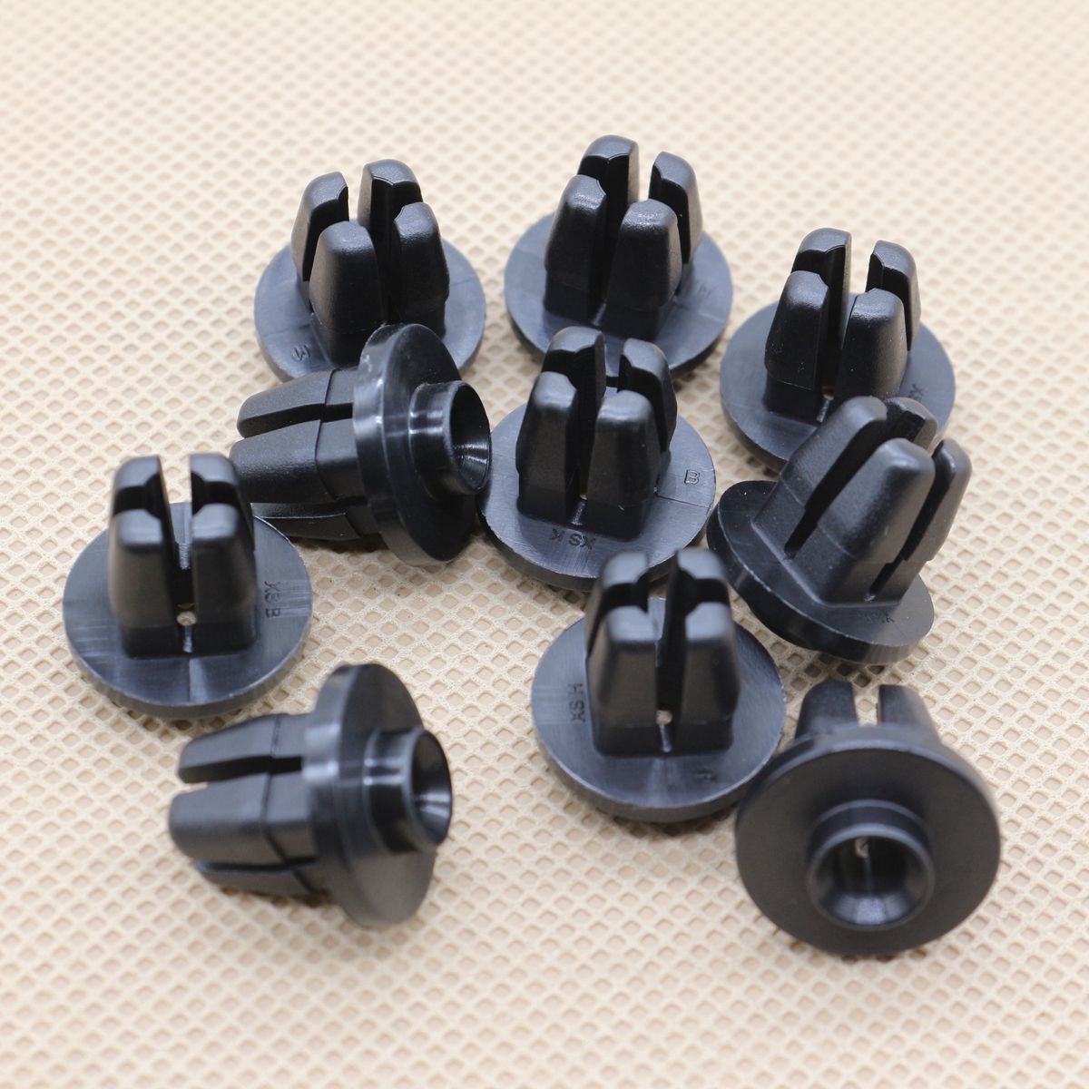 10 Pcs Bumper Wing Mudguard Spoiler Screw Grommets for Toyota 90189-05144