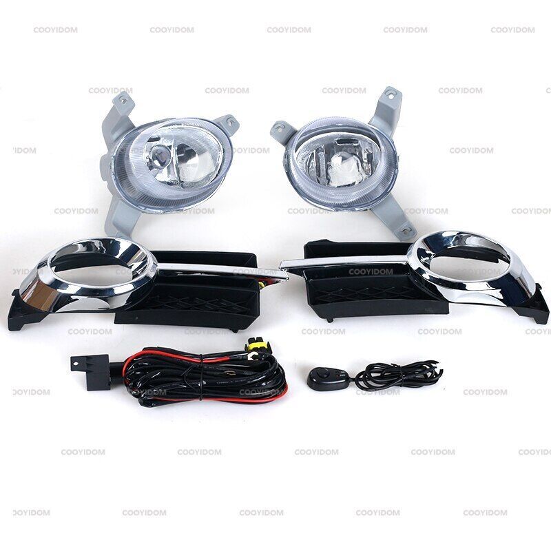 One set of front fog light cover covers for Chevrolet Aveo/Lova sedans (October 2007)