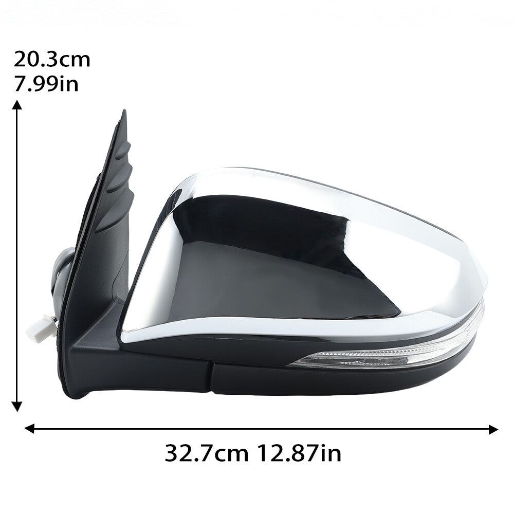 F¨¹r for Toyota Helix 2015-2020 Au?enspiegel R¨¹ckspiegel Spiegel Links 7 Draht