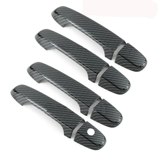 Fits for Toyota for Camry 2012-2017 Carbon Fiber Door Handle Cover Trim