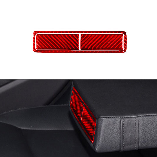 Red Rear Armrest Trim Panel for Mercedes-Benz CLA 2014-2018/GLA 2015-2018