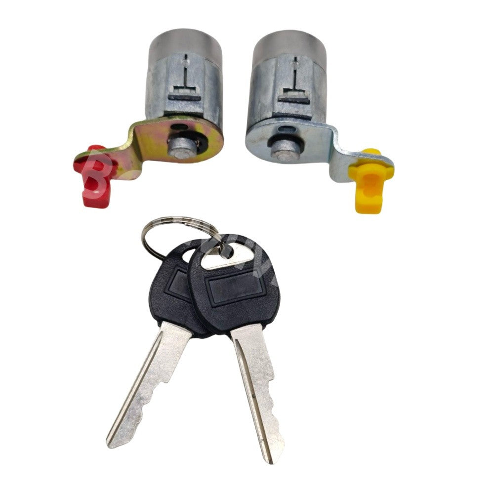 Front Pair Door Lock Cylinder Set 89056724 Fit for Chevrolet Blazer 1992-1994