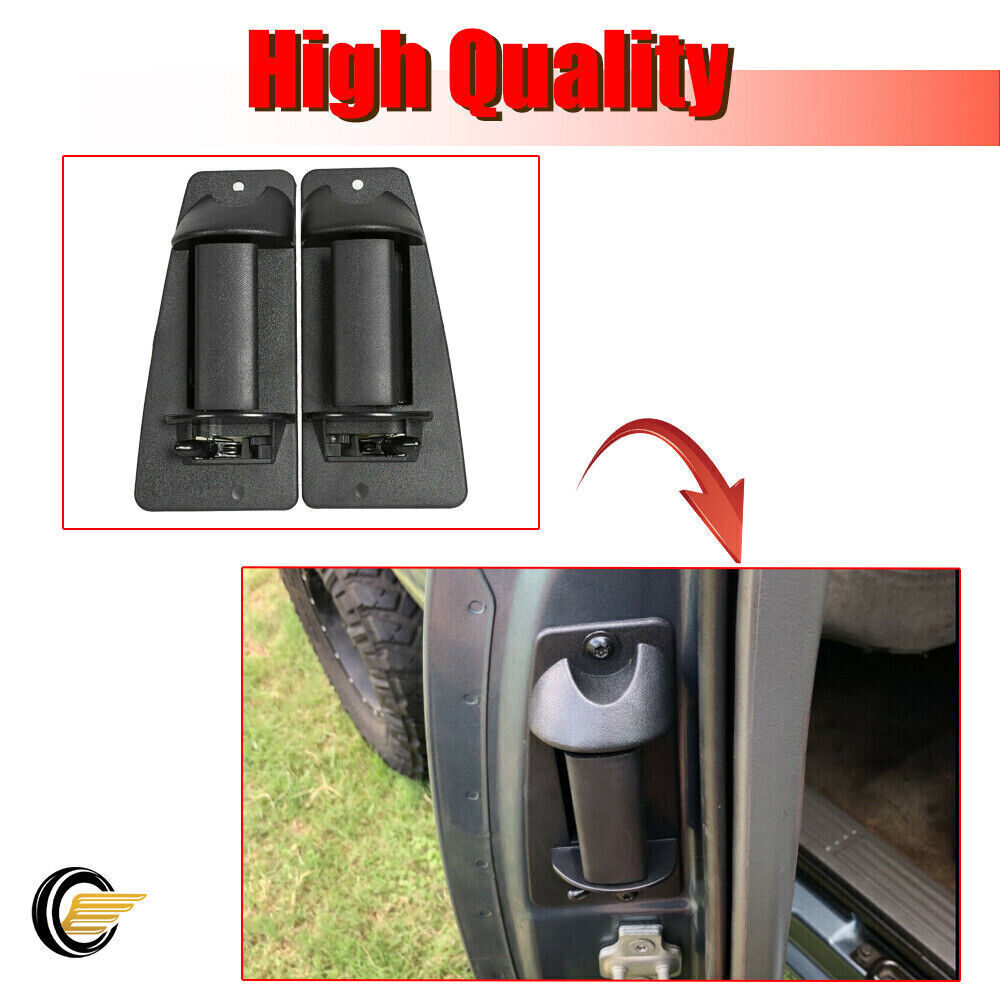 Rear 1-Pair Extended Door Handle for Chevy Silverado for GMC for Sierra 1500 2500 99-07