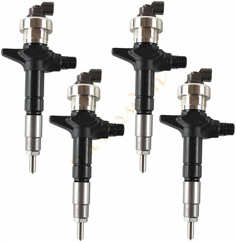 4-pack fuel injectors 095000-6980 8-98011604-5 for Isuzu D-MAX for Holden 3.0L 4J1