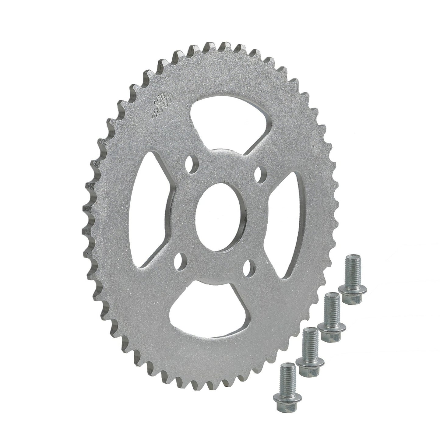 420 50T 40mm chain rear sprocket bolt kit for CT200U for mini bikes, Taodao all-terrain vehicles, off-road vehicles