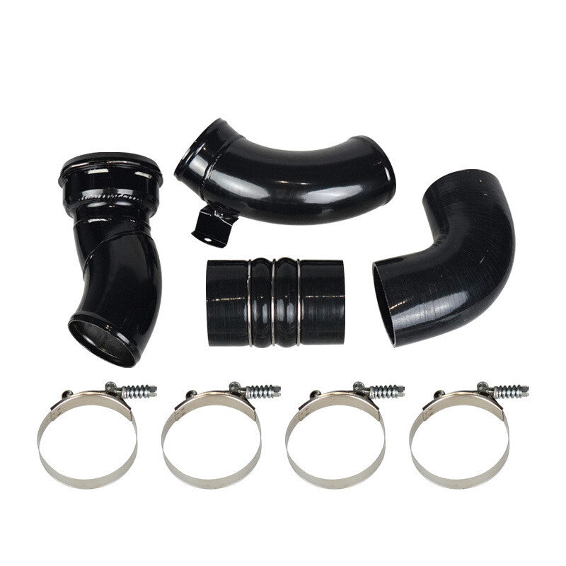 Black cold-side intercooler piping kit for 2011-16 for Ford 6.7L BC3Z6F073A BC3Z6F073B