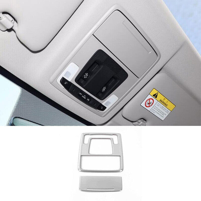 for Honda CR-V 2023-2024 Silver Inner Front Reading Light Lamp Frame cover Trim