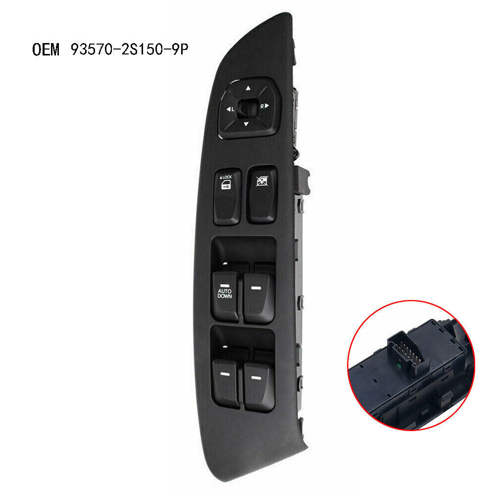 For 10-15 for Hyundai for Tucson iX iX35 Master Power Window Switch 93570-2S150-9P NEW 1