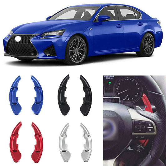 for Lexus GS250 GS350 2012-16 Steering Wheel Shift Paddle Extended Shifter Trim