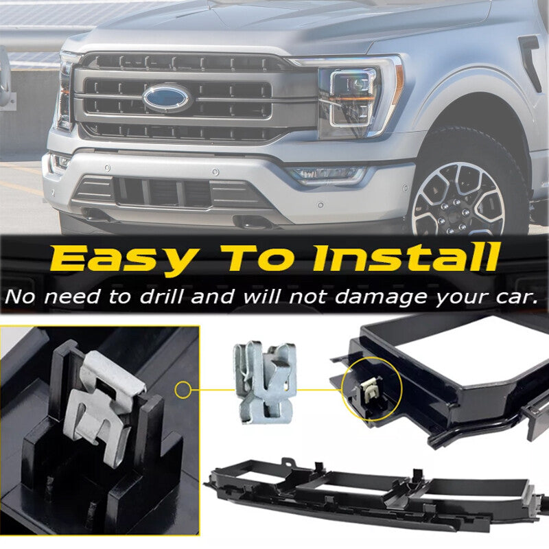 Front Bumper Grille Corner Panel Cover for Ford F150 2021-2023 ML3Z17B968BB US