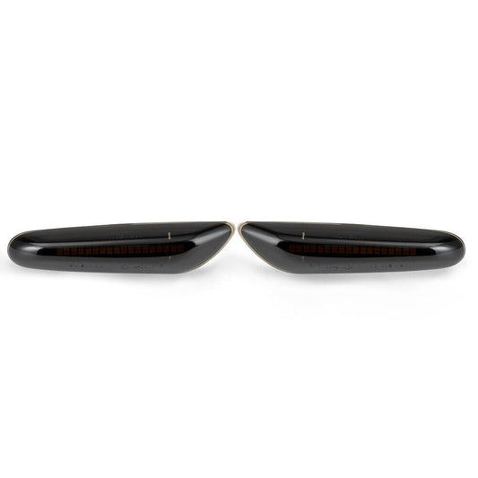 for BMW E82 E88 E90 E92 SMOKE LED Side Marker Lights Turn Signal Blinker Lamps