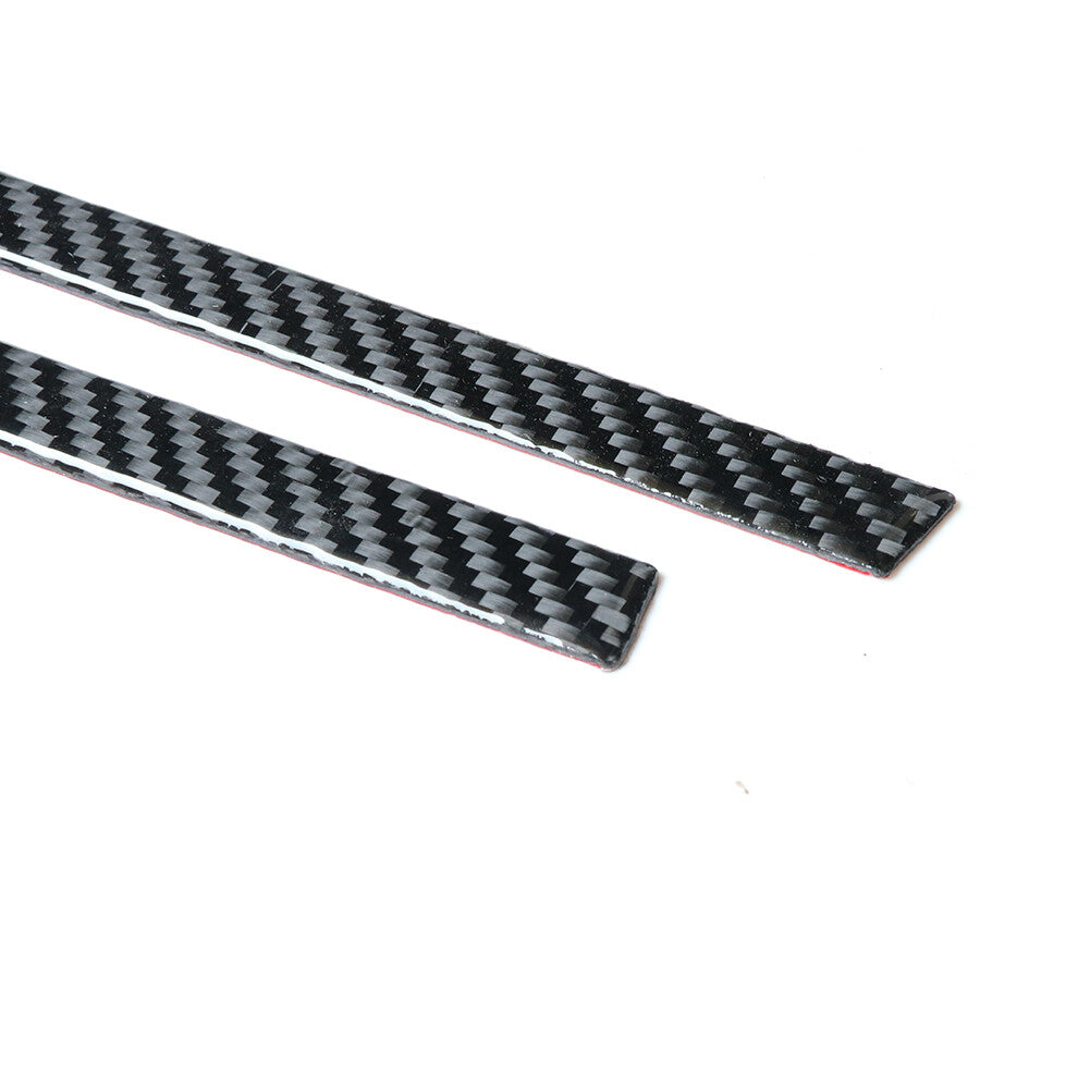 Carbon Fiber Rear Door Decorative Strip Trim Cover for Subaru Forester 2005-08