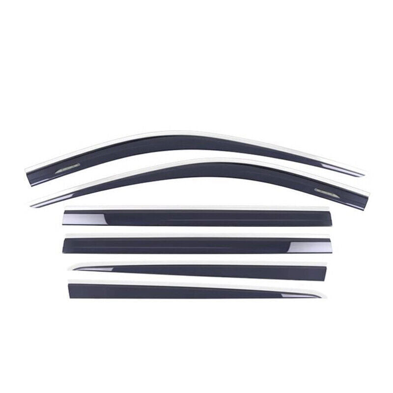 for Jeep Grand Cherokee 2022-24 Window Visor Vent Shade Rain Guard Deflector 6X