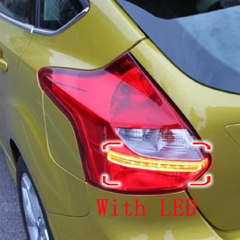Right Tail Light Assembly for Ford Focus Hatchback 2012-14 Wiith LED Rear Light