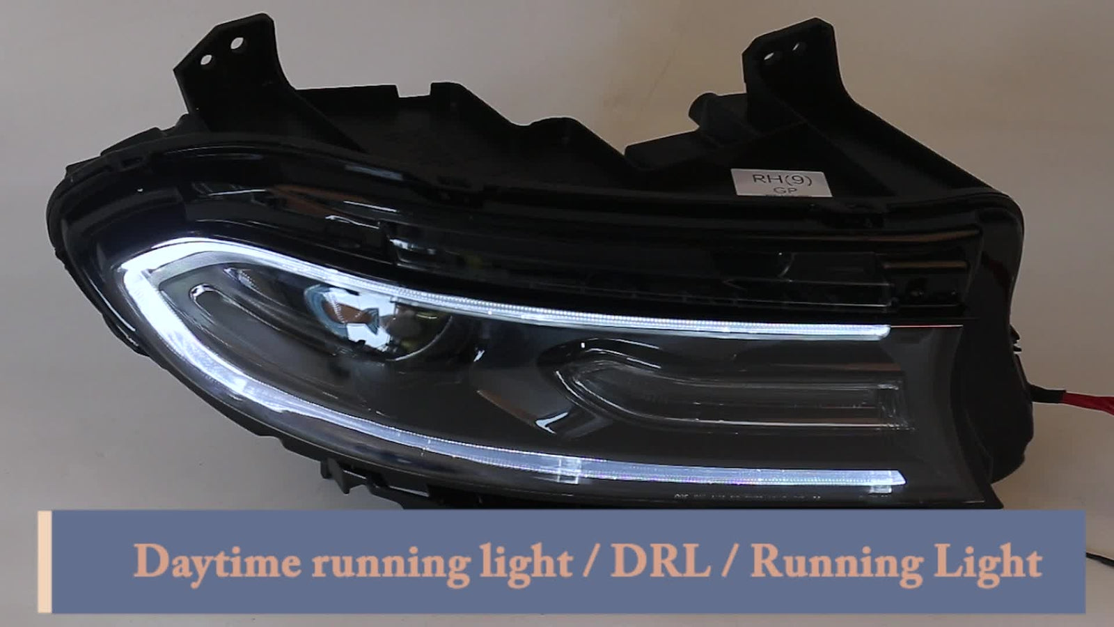 2015 - 2023 for Dodge Charger HID/Xenon Headlights with LED DRLs (Dual-Ring Lights)
