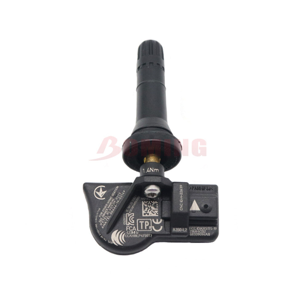 68339096AB 4x New TPMS Tire Pressure Sensor for Jeep for Wrangler JL Gladiator JT