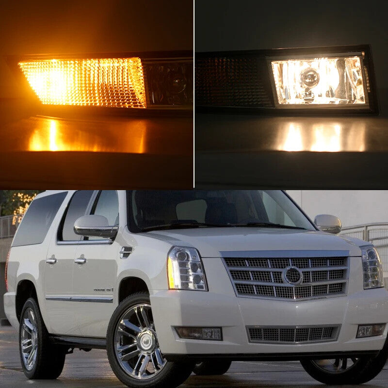 One pair of fog lights for Cadillac for Escalade ESV 2007-2014 front bumper fog lights.