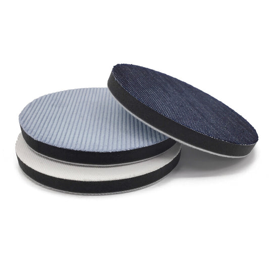 Car wash and maintenance polishing pad, denim orange peeling pad, moisturizing