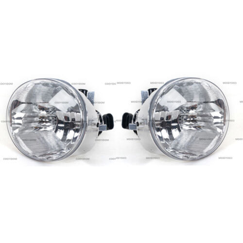 A pair of front fog light bumper driving light strip bulbs are suitable for Toyota RAV4 2004-2005