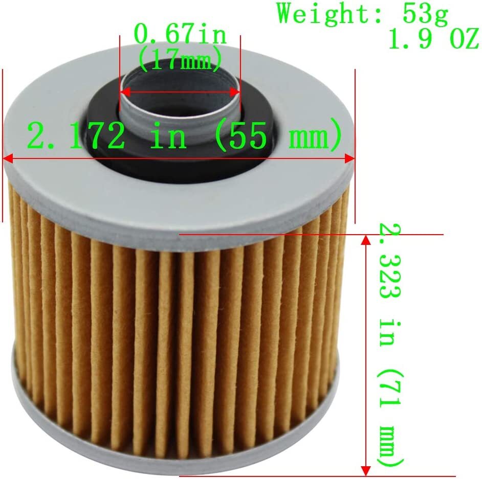 Oil Filter for YAMAHA XVS1100 V-STAR 1100 CLASSIC/XVS1100 V STAR 1100 CUSTOM