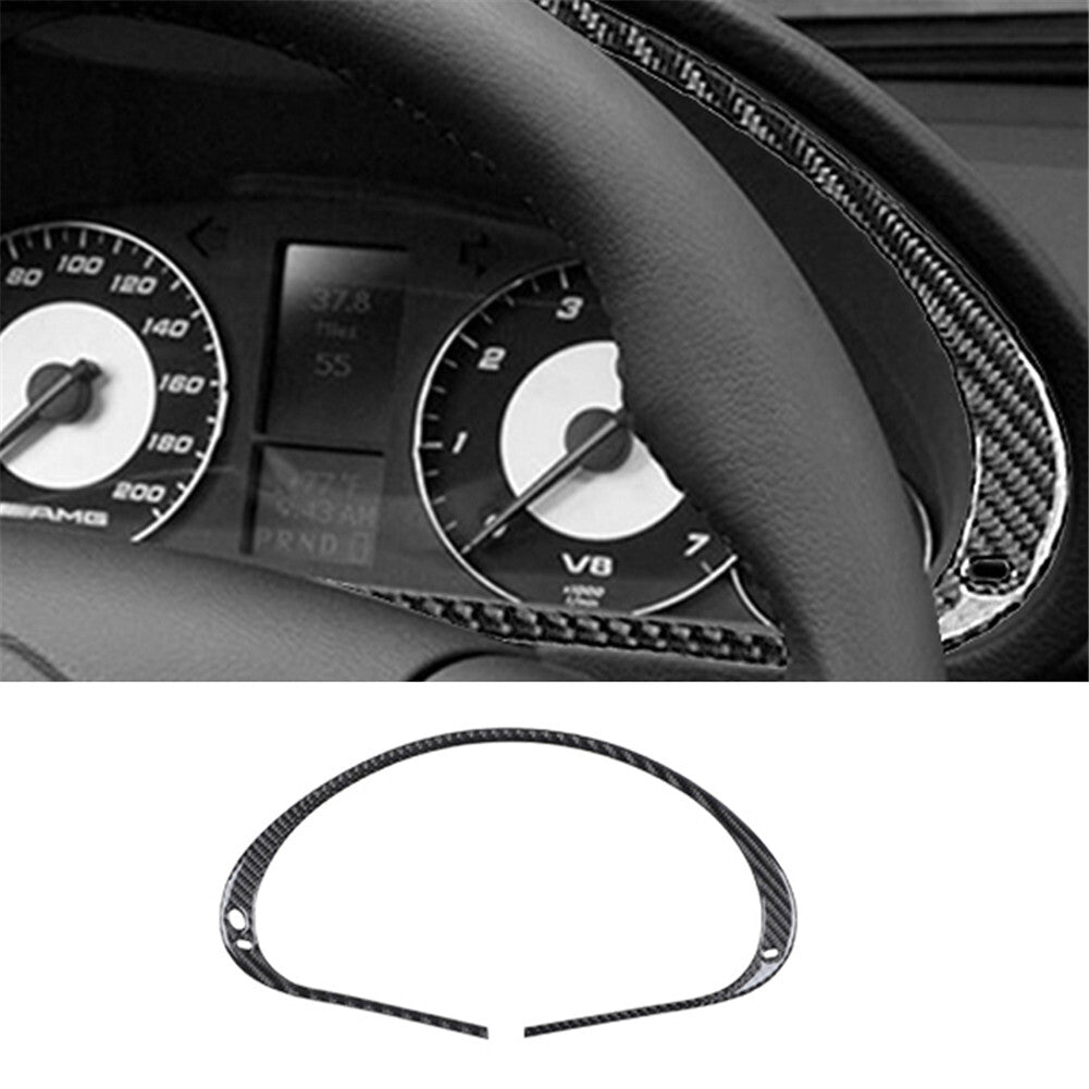 for Benz W203 C-class 2005-2007 Carbon Fiber Speedometer Interior Trim Type A