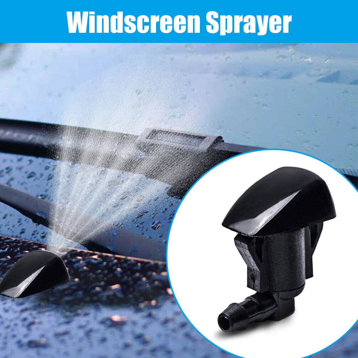 2 new Windshield Wiper Spray Nozzles for Toyota for Sienna for Corolla Tundra
