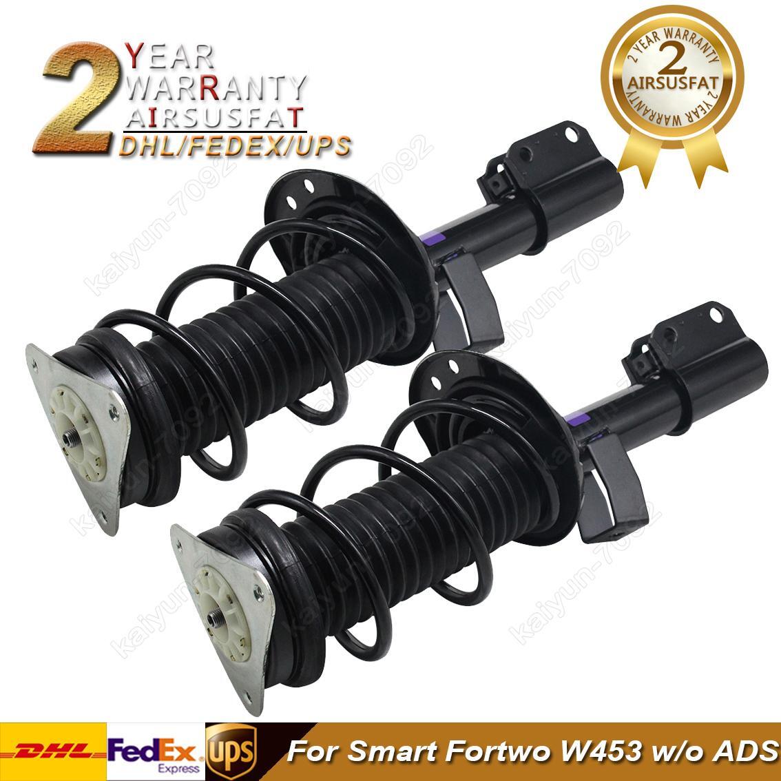2x Front Left Right Shock Absorber Assemblys for Smart Fortwo W453 w/o ADS