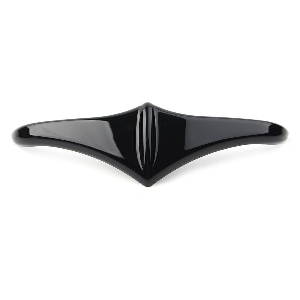 Black Rear Fender Accent Leading Edge Tip Trim for Harley Touring 1998-2019