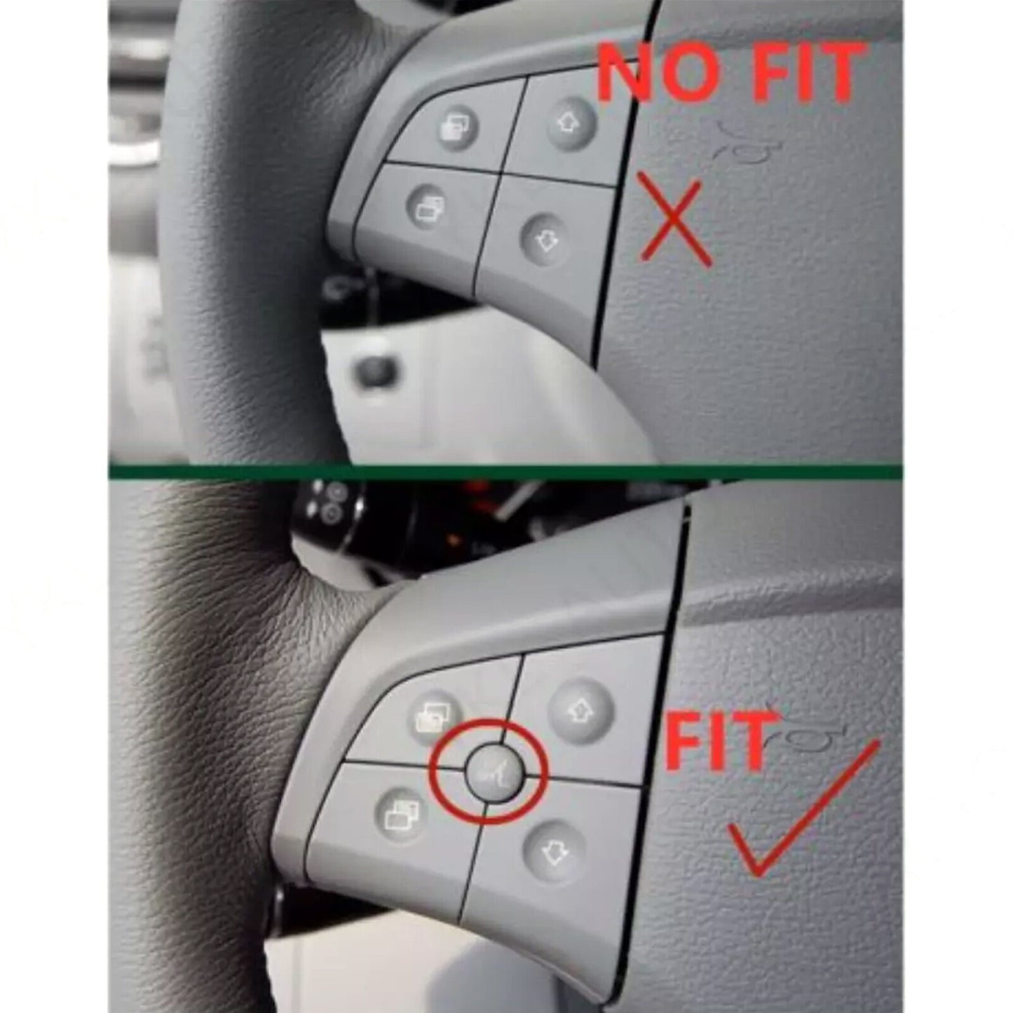 for Benz W164 ML GL CLass 2006-09 Black Steering Wheel Control Switch 5 Buttons