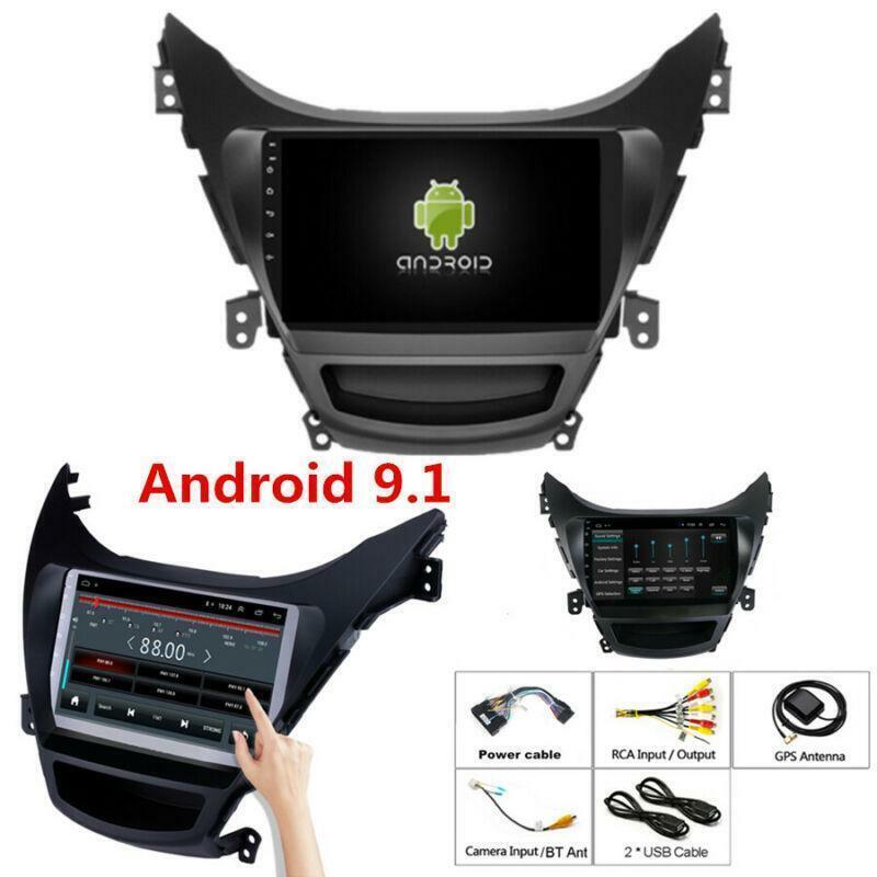 for Hyundai for Elantra 2011-2013 9 Android Stereo Radio MP5 GPS Navigation 1+16GB